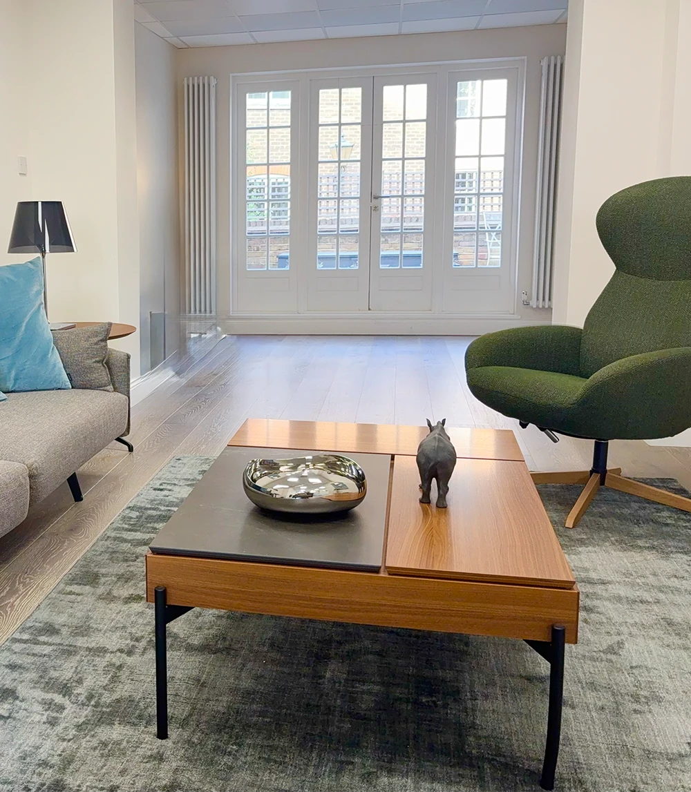 bloomsbury therapy consultation room